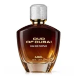 Ajmal Oud of Dubai Perfume for Men | 100ml Men Eau De Parfum | Perfume for Men with Oud, Woody & Musky Notes | Spicy Floral Fragrance | Versatile Office/Work Cologne